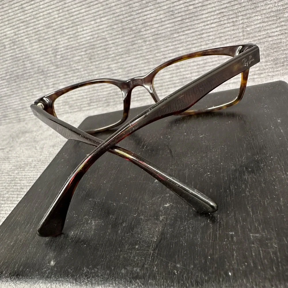 Ray-Ban RB5017 Eyeglass Frames Tortoise‎ Rectangular Italy 52-19-135 Y2K